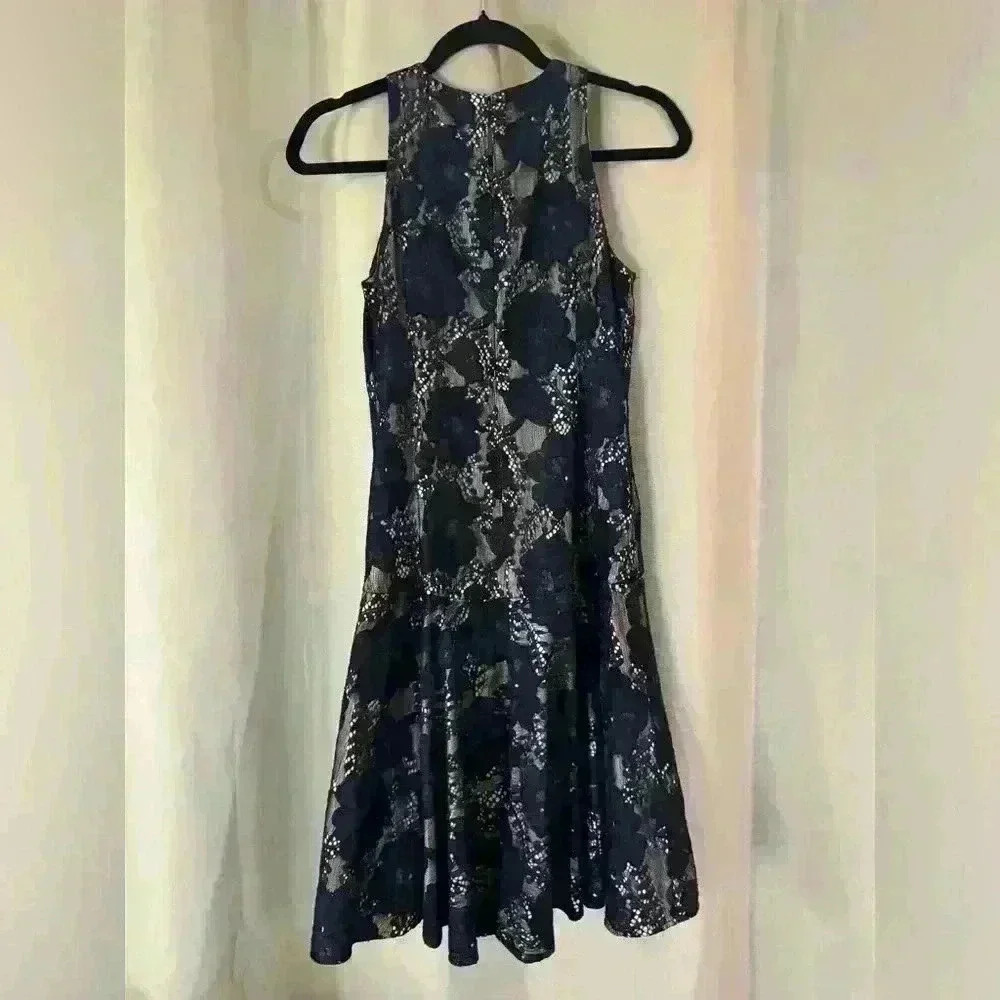 Women’s Navy Blue Eliza J. Dress - Picture 2 of 6